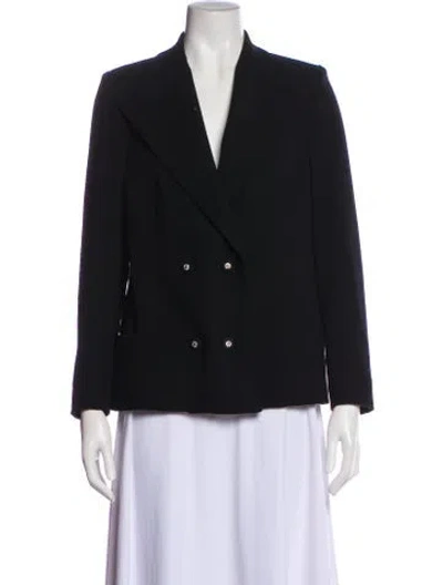 Pre-owned Versace Vintage 1990's Blazer In Black