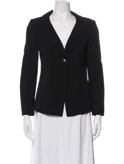 Pre-owned Versace Vintage 1990's Blazer In Black