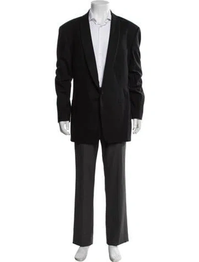 Pre-owned Versace Vintage 1990's Blazer In Black