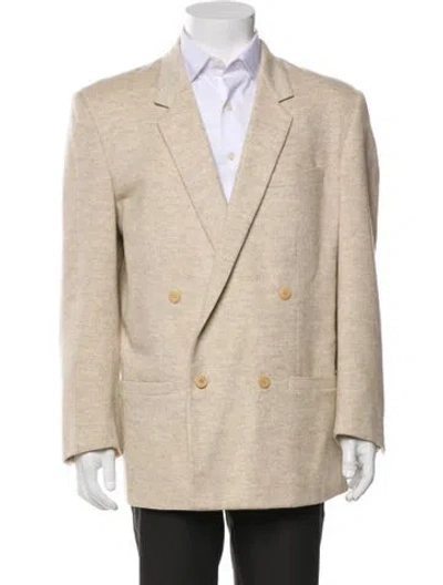 Pre-owned Versace Vintage 1990 Blazer In Neutral