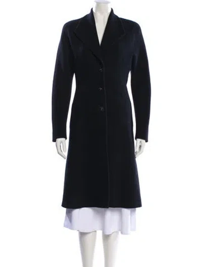 Pre-owned Versace Vintage 1990's Coat In Black