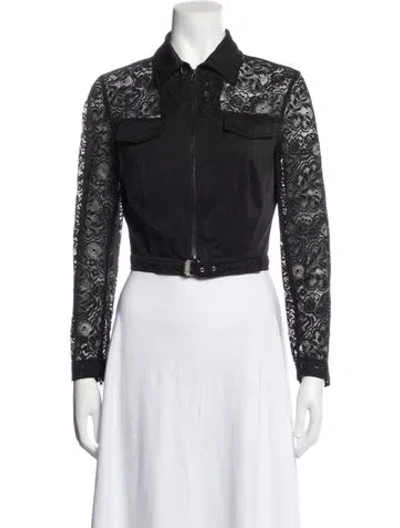 Pre-owned Versace Vintage 1990's Jacket In Black