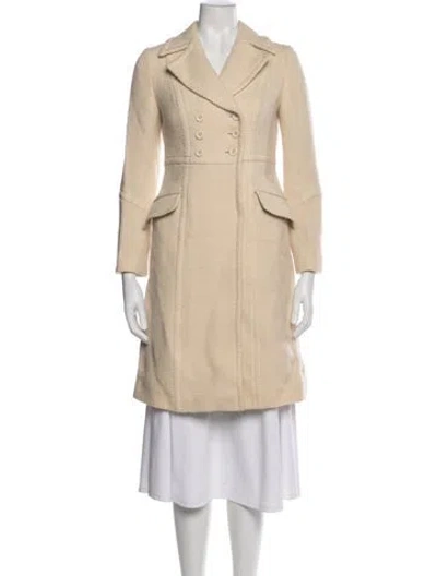 Pre-owned Versace Vintage 1990's Peacoat In Neutral