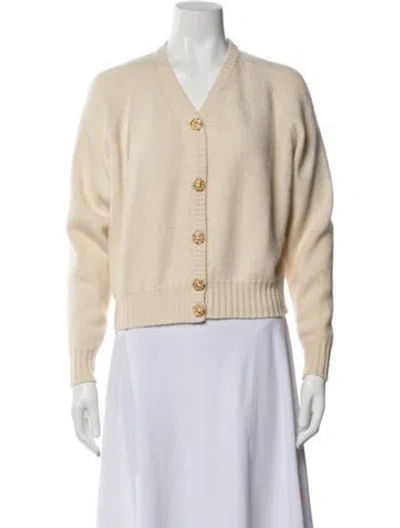 Pre-owned Versace Vintage 1990's Sweater In Neutrals