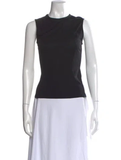 Pre-owned Versace Vintage 1990's Top In Black