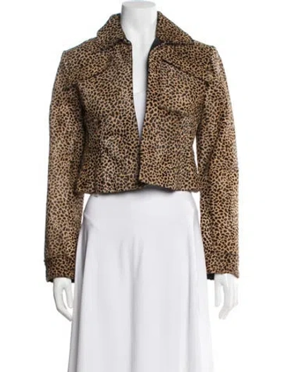 Pre-owned Versace Vintage 1992 Jacket In Brown