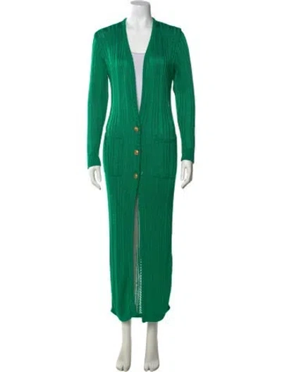 Pre-owned Versace Vintage 1993 Sweater In Green