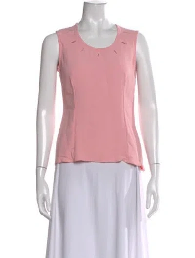Pre-owned Versace Vintage 1994 Top In Pink