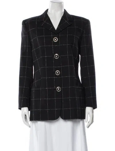 Pre-owned Versace Vintage 1995 Blazer In Multi