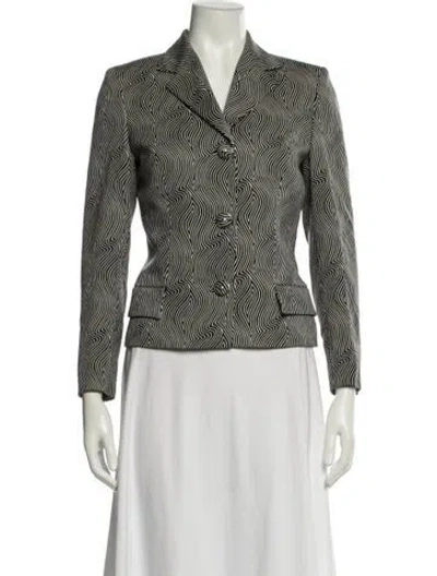 Pre-owned Versace Vintage 1996 Blazer In Black