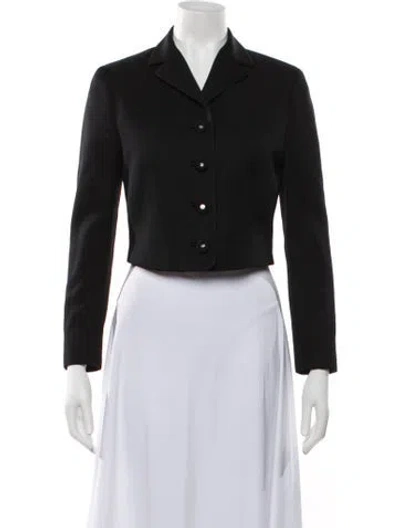 Pre-owned Versace Vintage 1996 Blazer In Black