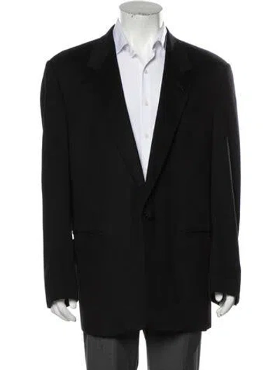 Pre-owned Versace Vintage 1997 Blazer In Black