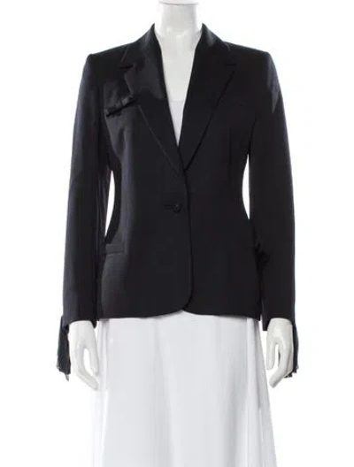 Pre-owned Versace Vintage 1997 Blazer In Black