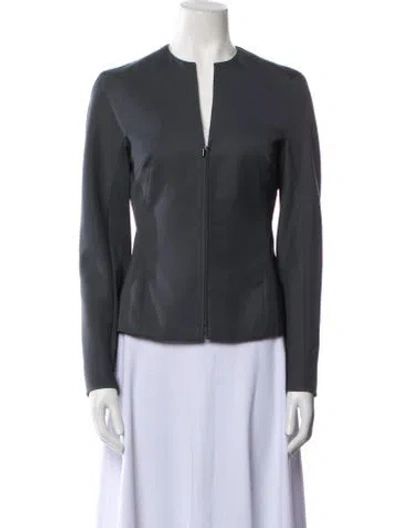 Pre-owned Versace Vintage 1999 Evening Jacket In Gray