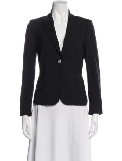 Pre-owned Versace Vintage 2000's Blazer In Black
