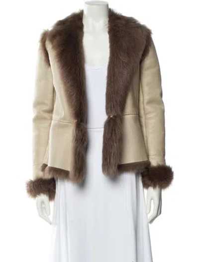 Pre-owned Versace Vintage 2000 Blazer In Neutral