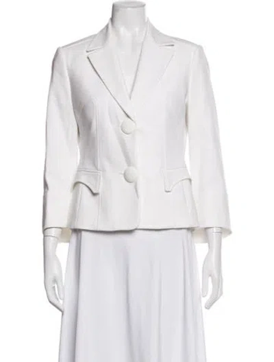 Pre-owned Versace Vintage 2000's Blazer In White