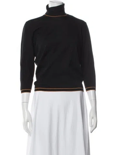 Pre-owned Versace Vintage 2000's Sweater In Black
