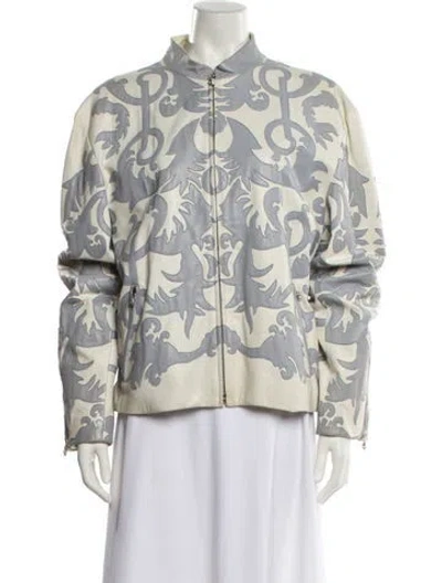 Pre-owned Versace Vintage 2001 Jacket In Gray