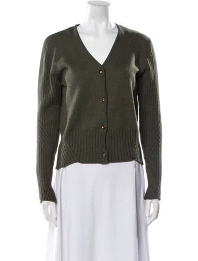 Pre-owned Versace Vintage 2001 Sweater In Green