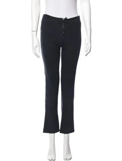 Pre-owned Versace Vintage Flared Pants In Blue