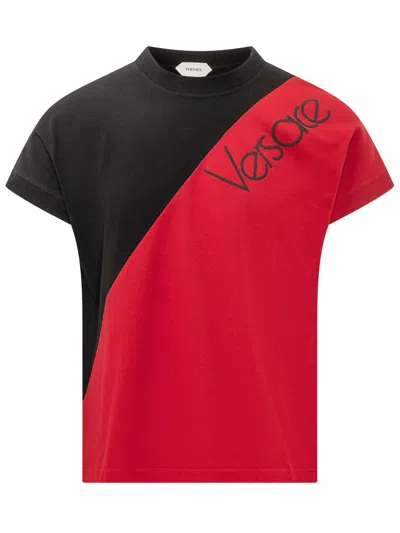 Versace Vintage Inspired T-shirt In Red