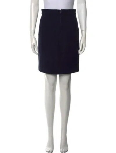 Pre-owned Versace Vintage Knee-length Skirt In Black