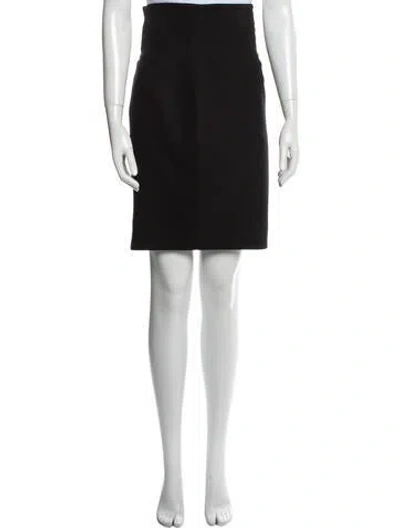 Pre-owned Versace Vintage Knee-length Skirt In Black