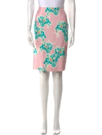 Pre-owned Versace Vintage Knee-length Skirt In Multi