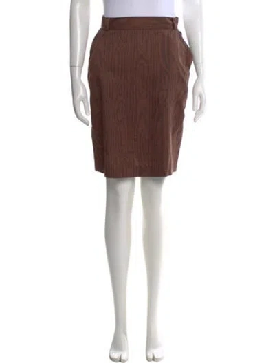 Pre-owned Versace Vintage Knee-length Skirt In Multi