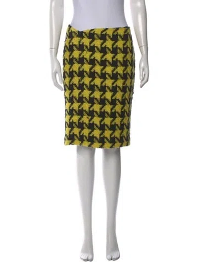 Pre-owned Versace Vintage Knee-length Skirt In Multi