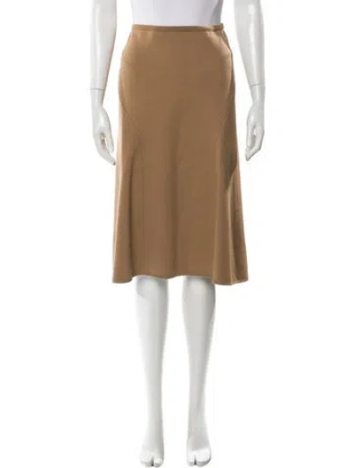 Pre-owned Versace Vintage Knee-length Skirt In Neutral
