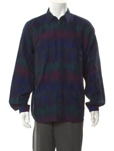 Pre-owned Versace Vintage Late 1980's - Early 1990's Shirt In Multi
