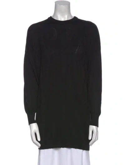 Pre-owned Versace Vintage Late 1980's - Early 1990's Sweater In Black