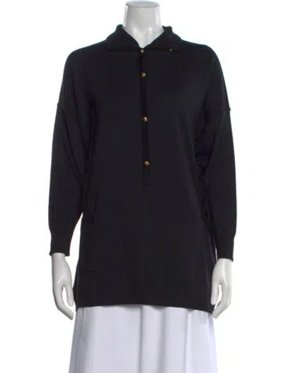 Pre-owned Versace Vintage Late 1980's - Early 1990's Sweater In Black