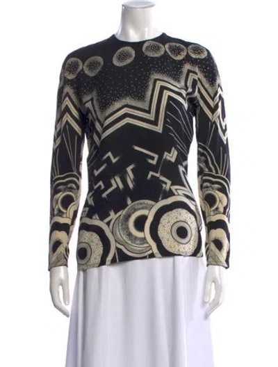 Pre-owned Versace Vintage Late 1980's - Early 1990's Top In Multi
