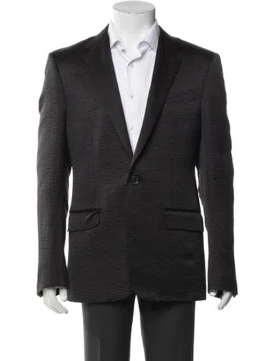 Pre-owned Versace Vintage Late 1990's - Early 2000's Blazer In Black