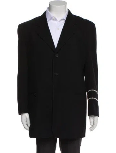 Pre-owned Versace Vintage Late 1990's - Early 2000's Blazer In Black