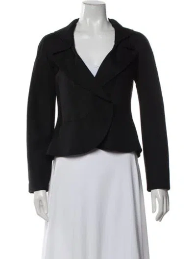 Pre-owned Versace Vintage Late 1990's - Early 2000's Blazer In Black