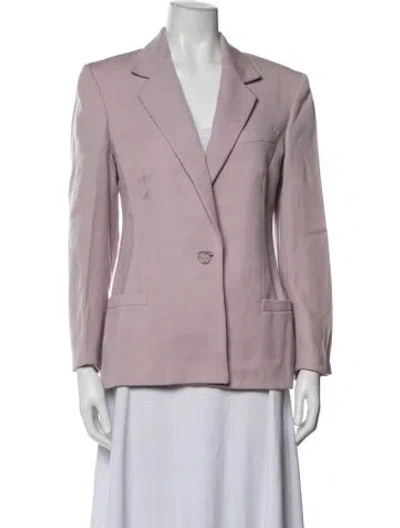 Pre-owned Versace Vintage Late 1990's - Early 2000's Blazer In Purple