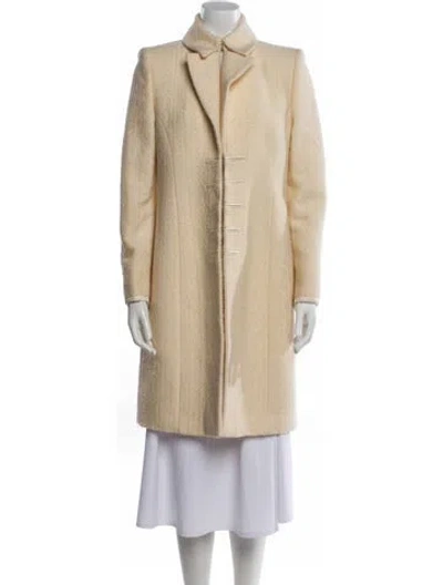 Pre-owned Versace Vintage Late 1990's - Early 2000's Coat In Neutral