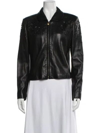 Pre-owned Versace Vintage Late 1990's - Early 2000's Jacket In Black