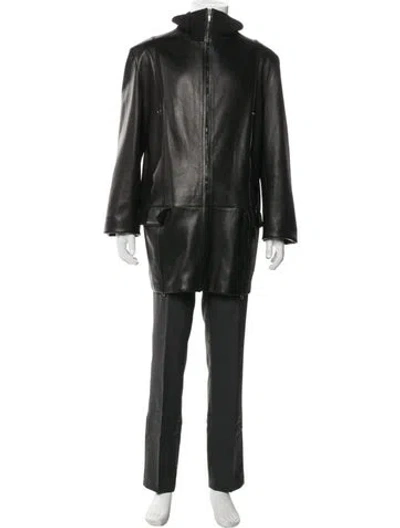 Pre-owned Versace Vintage Late 1990's - Early 2000's Jacket In Black