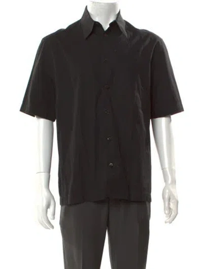 Pre-owned Versace Vintage Late 1990's - Early 2000's Shirt In Black