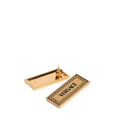 Versace Vintage Logo Earrings