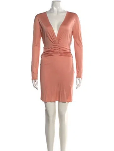 Pre-owned Versace Vintage Mini Dress In Multi