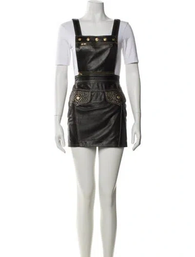 Pre-owned Versace Vintage Mini Dress In Multi