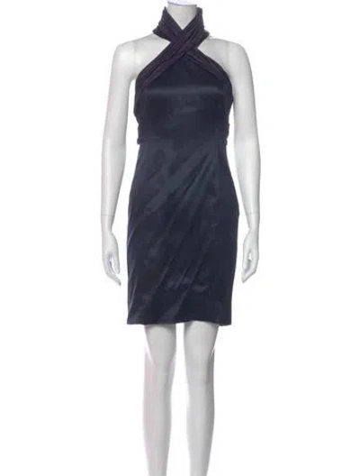 Pre-owned Versace Vintage Mini Dress In Multi