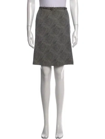 Pre-owned Versace Vintage Mini Skirt In Black