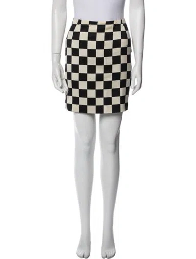 Pre-owned Versace Vintage Mini Skirt In Multi